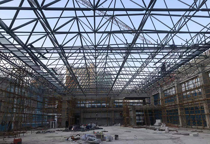 井冈山网架施工